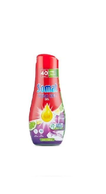 Detergent pentru masina de spalat vase gel Somat 40 spalari 640 ml